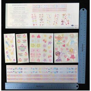 Creative Memories Fairies & Frills Sticker Set Great Lengths Princess Fairy